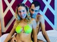 hot naked webcam couple JennyAndJuan