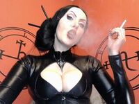 latex clothing cam DominaMidnight